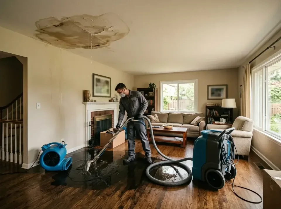 attic-pipe-burst-ceiling-drip-008 — frequently asked questions, Water Damage Restoration & Carpet Care in Eagle Grove, IA